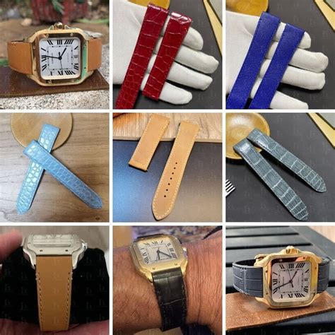 cartier watch strap colors